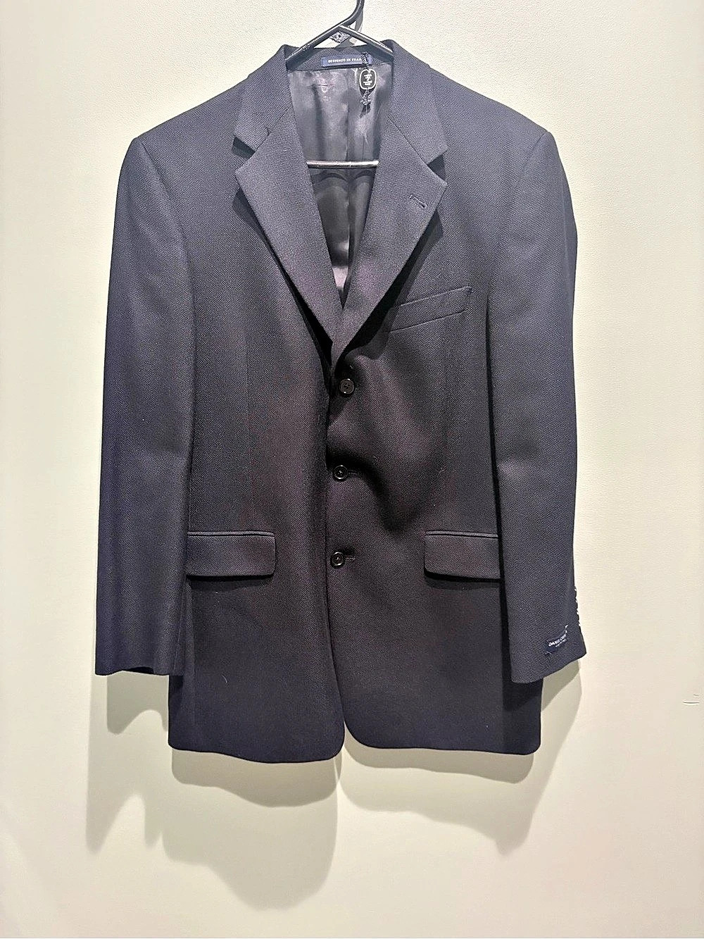 Daniel Cremieux Collection Men's Wool Sport Coat Black 40R